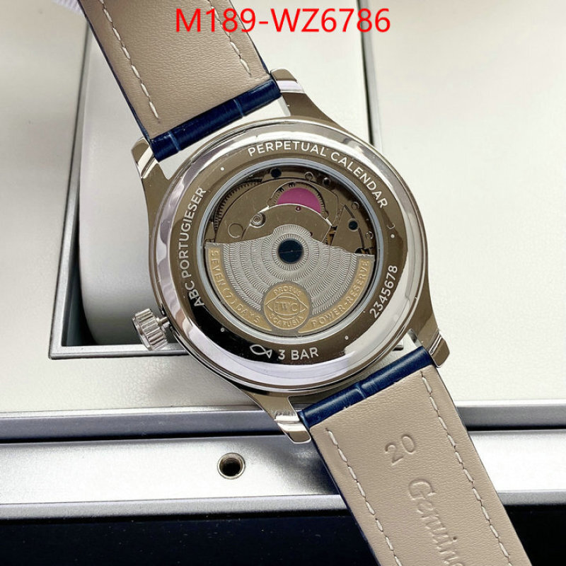 Watch(4A)-IWC fake ID: WZ6786 $: 189USD