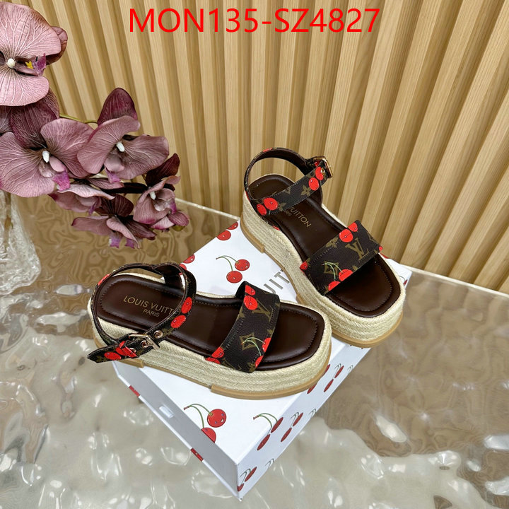 Women Shoes-LV luxury shop ID: SZ4827 $: 135USD