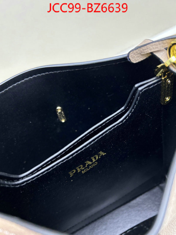 Prada Bags(4A)-bucket bag luxury 7 star replica ID: BZ6639 $: 99USD,