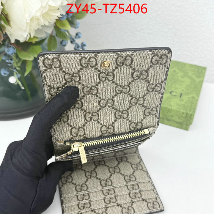 Gucci Bags(4A)-Wallet- how quality ID: TZ5406 $: 45USD,