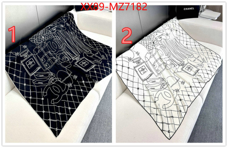 Scarf-Chanel shop cheap high quality 1:1 replica ID: MZ7182 $: 89USD