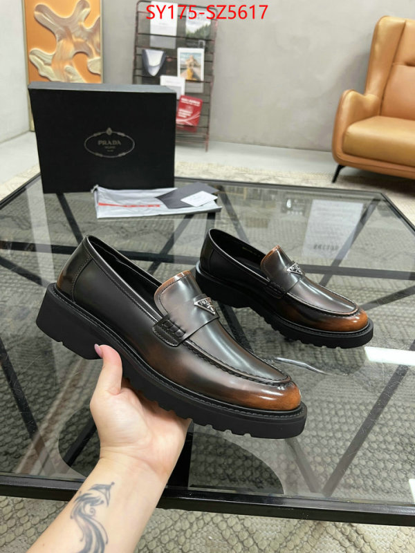 Men shoes-Prada aaaaa+ replica ID: SZ5617 $: 175USD