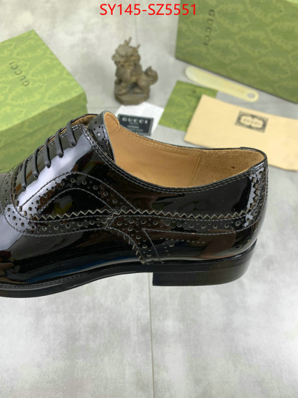 Men Shoes-Gucci best wholesale replica ID: SZ5551 $: 145USD