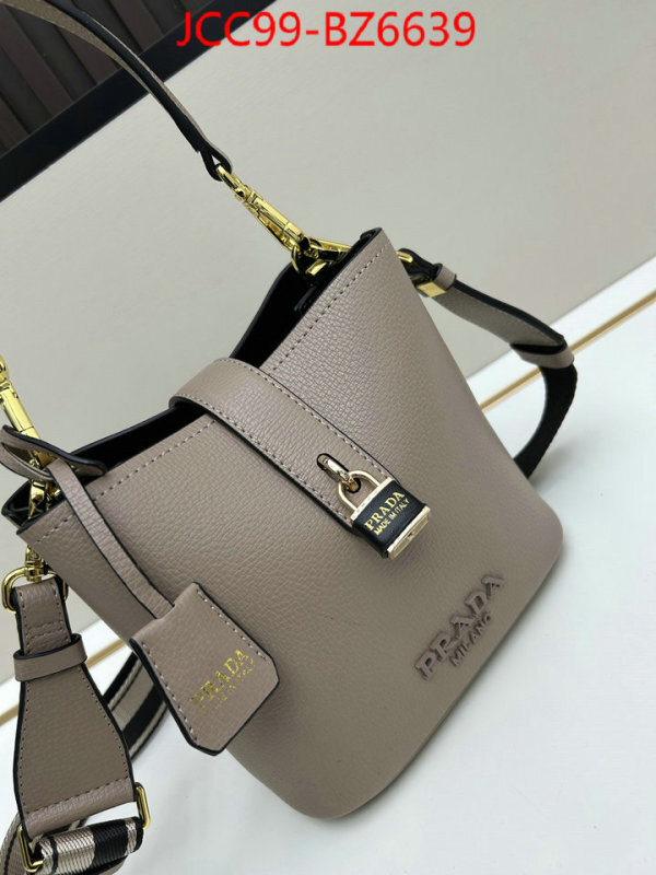 Prada Bags(4A)-bucket bag luxury 7 star replica ID: BZ6639 $: 99USD,