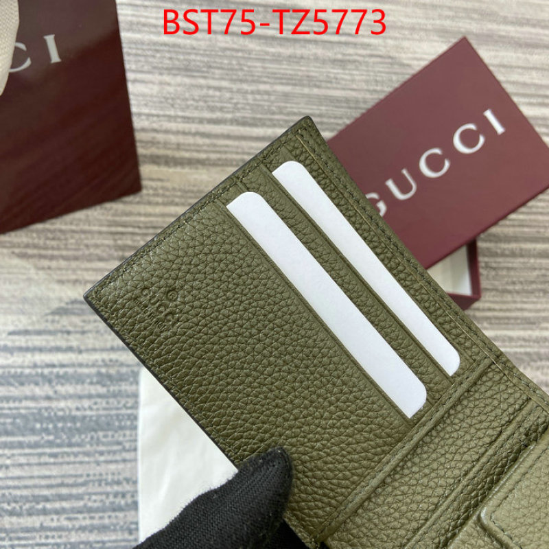 Gucci Bags(TOP)-Wallet- first top ID: TZ5773 $: 75USD,