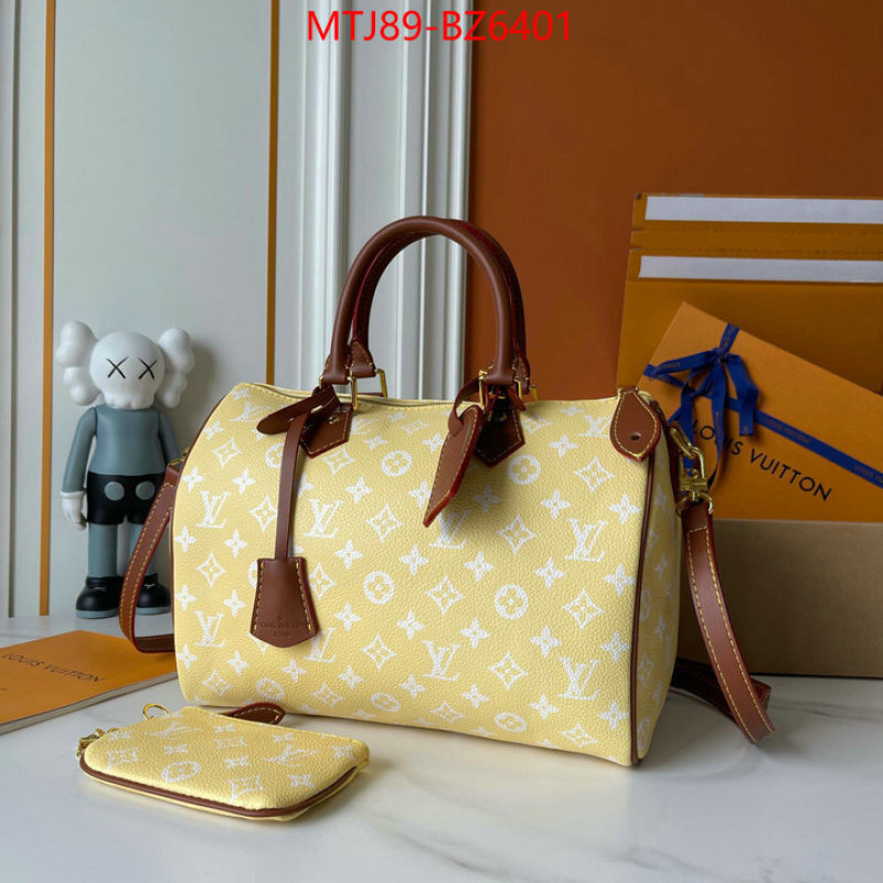 LV Bags(4A)-Speedy- fake high quality ID: BZ6401 $: 89USD,