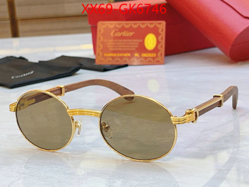 Glasses-Cartier buy cheap replica ID: GK6746 $: 69USD