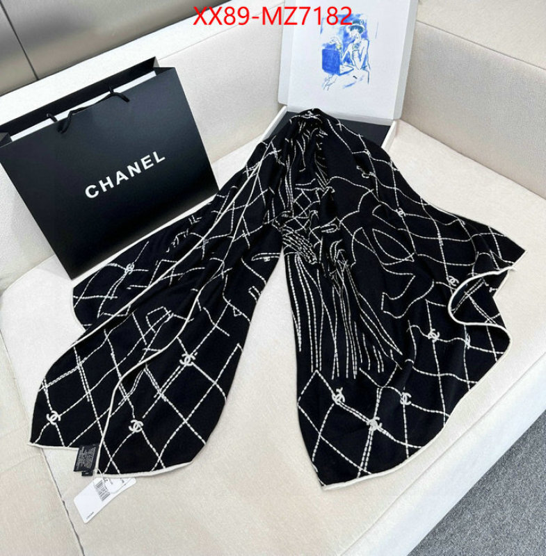 Scarf-Chanel shop cheap high quality 1:1 replica ID: MZ7182 $: 89USD