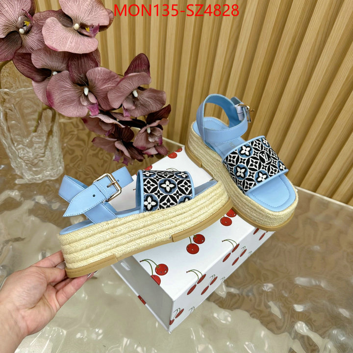 Women Shoes-LV wholesale replica shop ID: SZ4828 $: 135USD