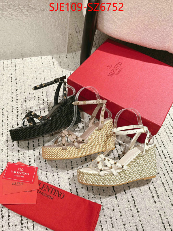 Women Shoes-Valentino knockoff highest quality ID: SZ6752 $: 109USD