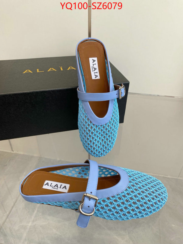 Women Shoes-ALAIA top grade ID: SZ6079 $: 100USD