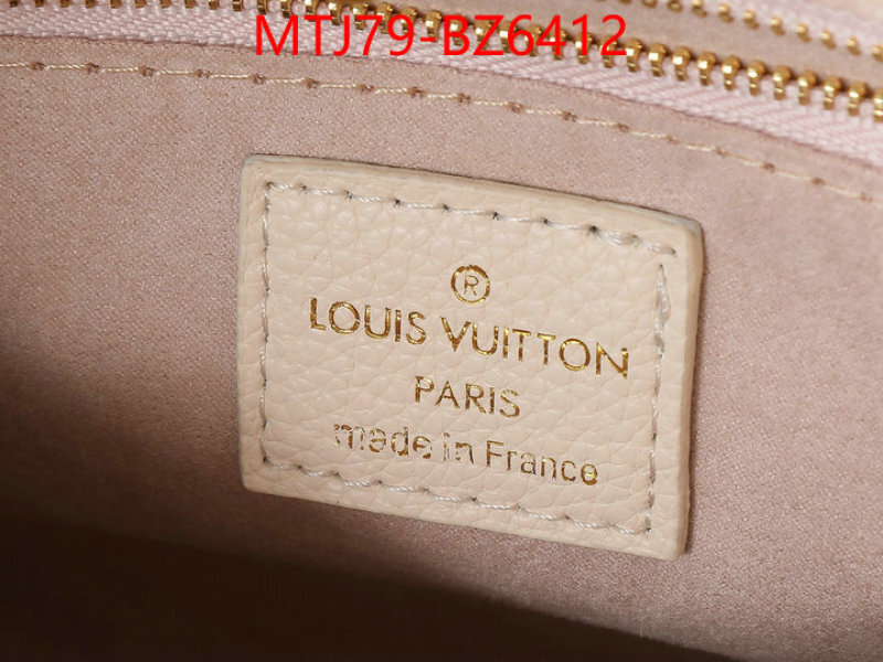 LV Bags(4A)-Handbag Collection- outlet 1:1 replica ID: BZ6412 $: 79USD,