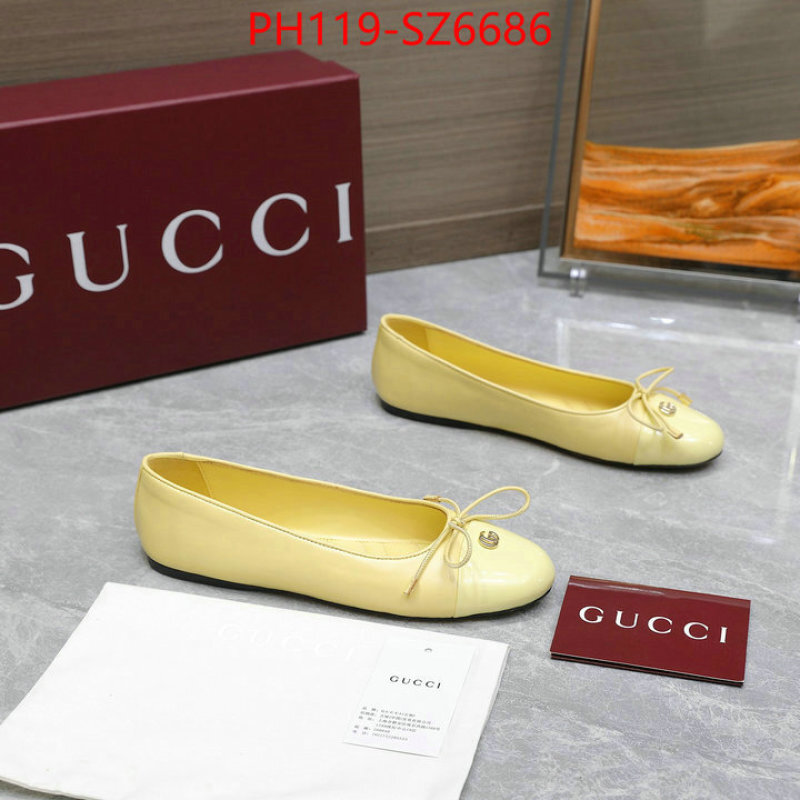 Women Shoes-Gucci online shop ID: SZ6686 $: 119USD