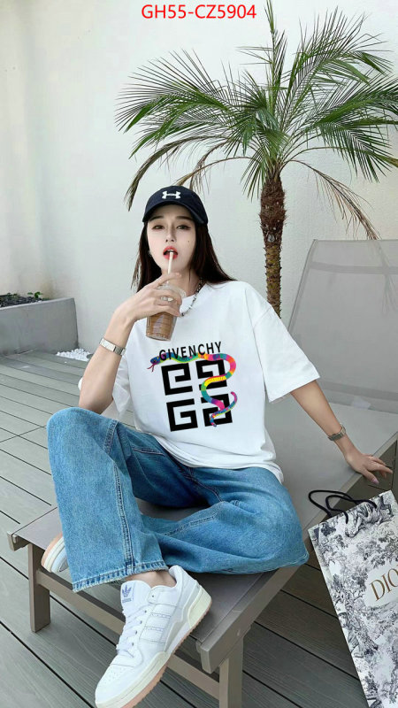 Clothing-Givenchy shop ID: CZ5904 $: 55USD