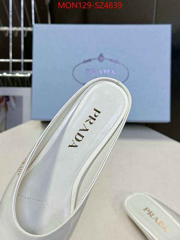 Women Shoes-Prada luxury 7 star replica ID: SZ4839 $: 129USD