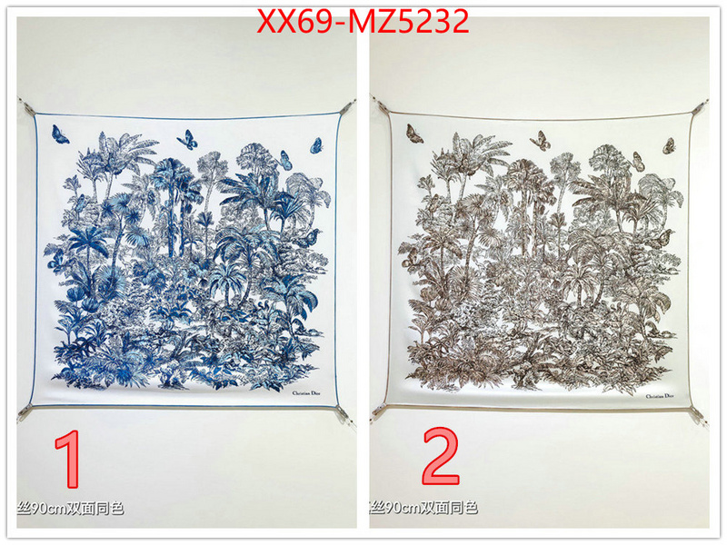 Scarf-Dior best designer replica ID: MZ5232 $: 69USD