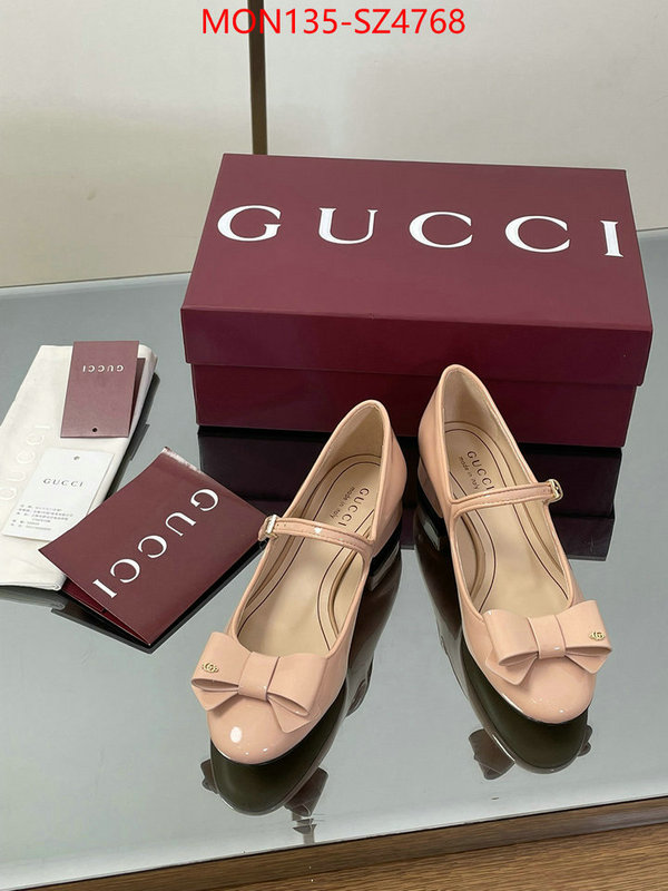 Women Shoes-Gucci new designer replica ID: SZ4768 $: 135USD