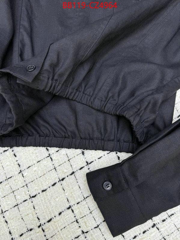 Clothing-Prada best quality replica ID: CZ4964 $: 119USD