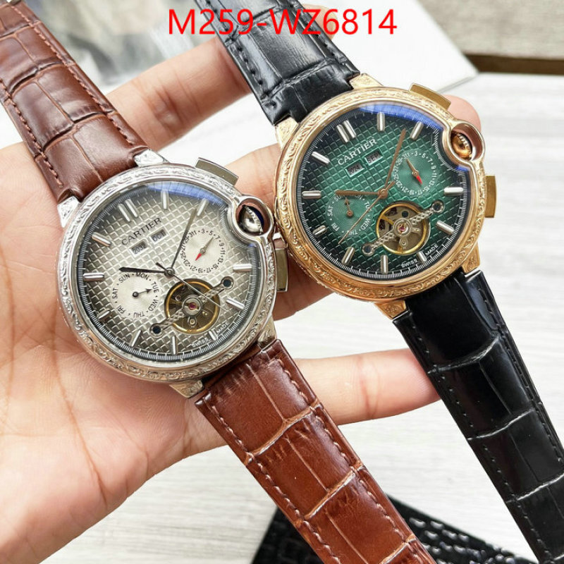 Watch(TOP)-Cartier buy first copy replica ID: WZ6814 $: 259USD