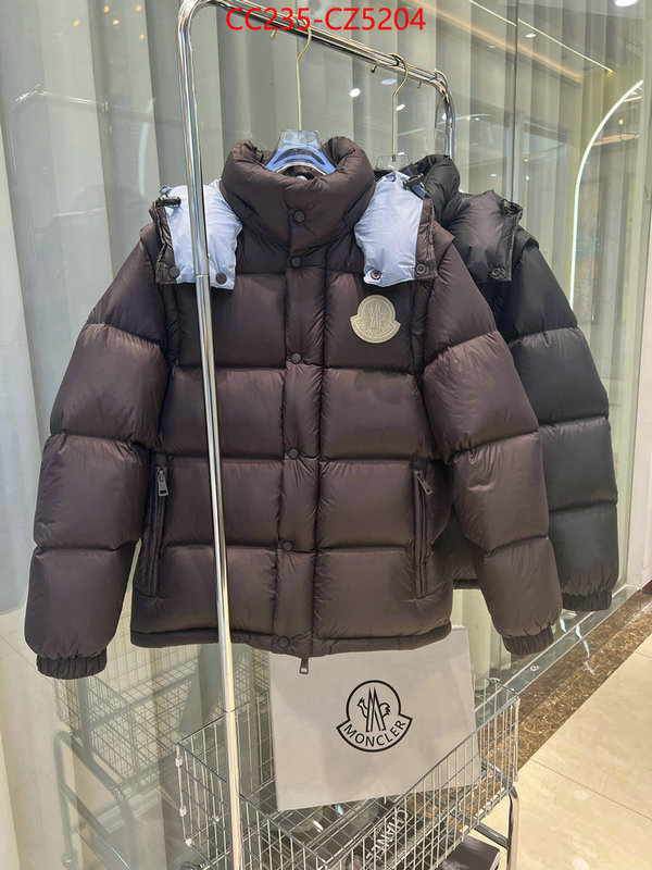 Down jacket Men-Moncler is it illegal to buy dupe ID: CZ5204 $: 235USD
