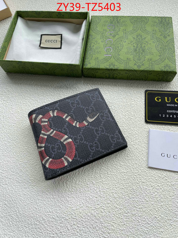 Gucci Bags(4A)-Wallet- buy high-quality fake ID: TZ5403 $: 39USD,