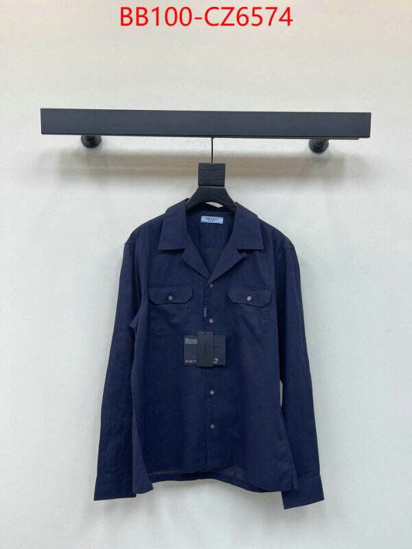 Clothing-Prada replica 2024 perfect luxury ID: CZ6574 $: 100USD