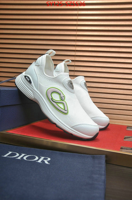 Men shoes-Dior best quality replica ID: SZ5536 $: 125USD
