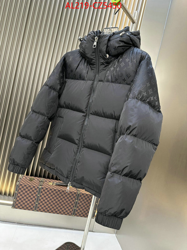 Down jacket Men-LV mirror quality ID: CZ5450 $: 219USD