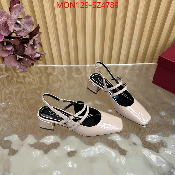Women Shoes-Gucci top quality designer replica ID: SZ4789 $: 129USD