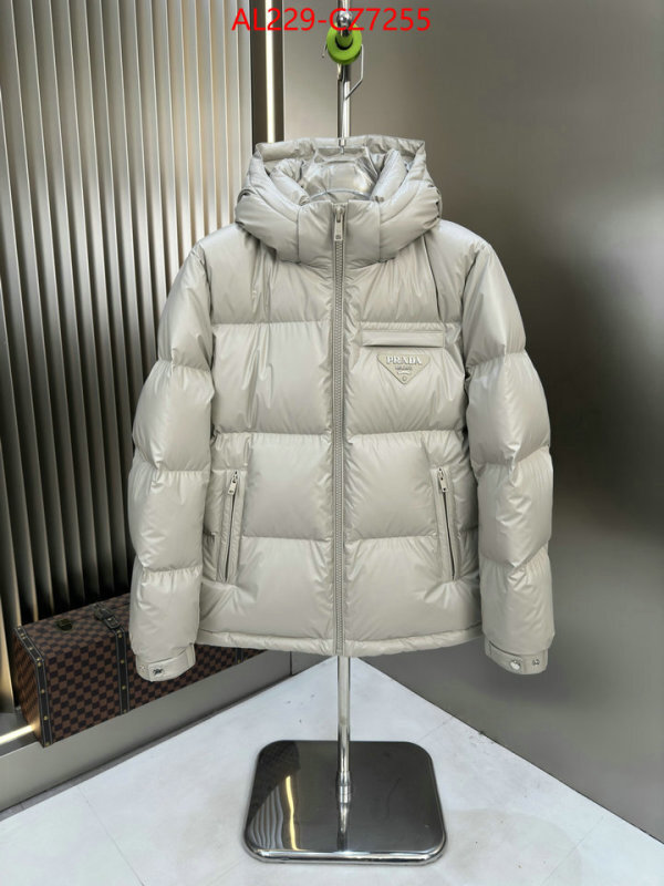 Down jacketMen-Prada can i buy replica ID: CZ7255 $: 229USD