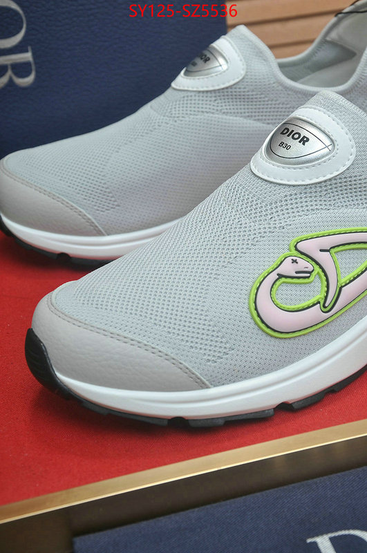 Men shoes-Dior best quality replica ID: SZ5536 $: 125USD