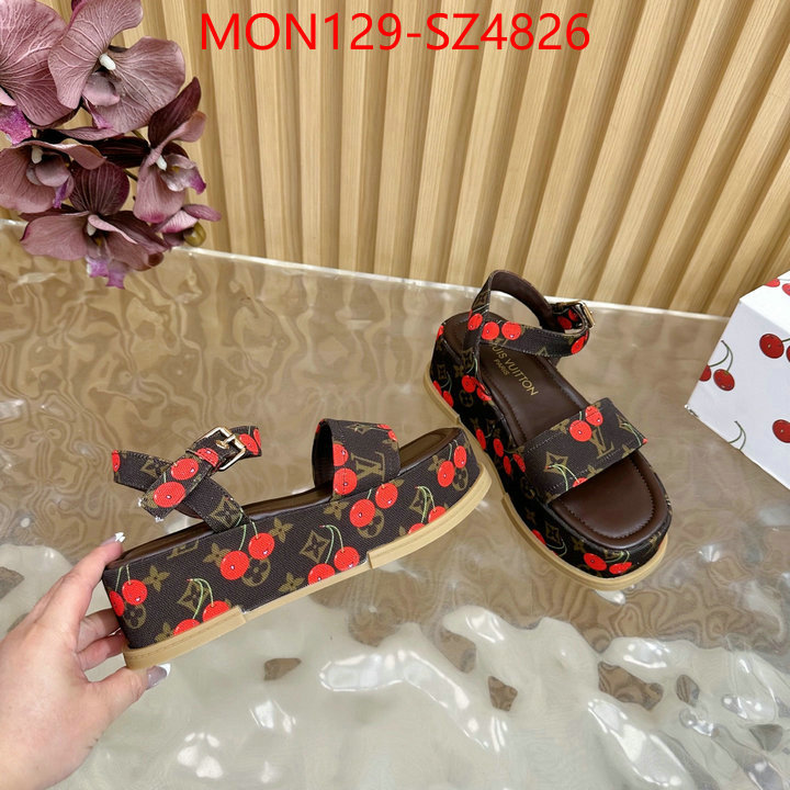 Women Shoes-LV buy replica ID: SZ4826 $: 129USD