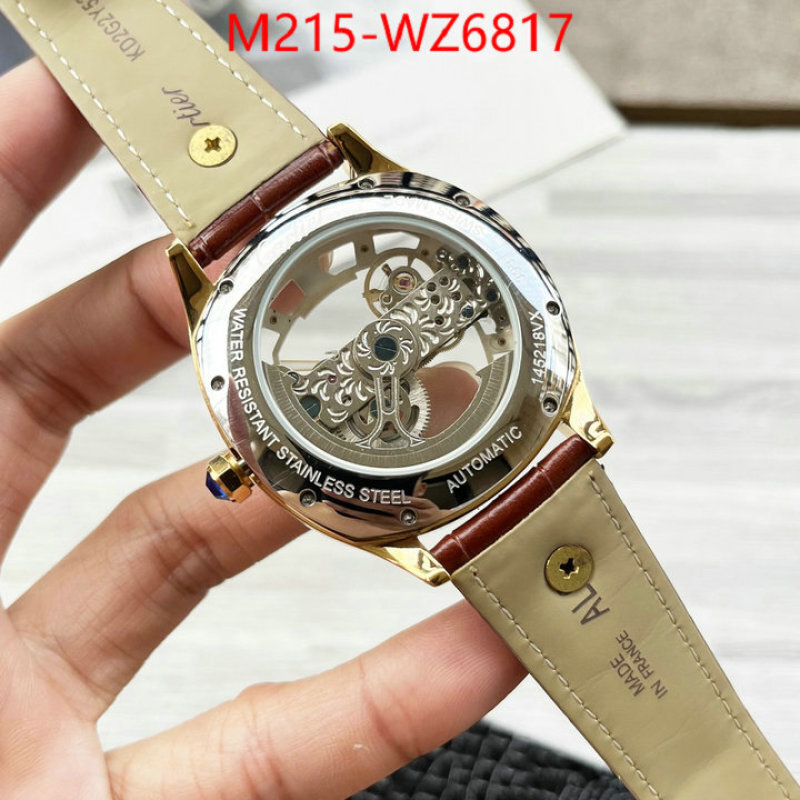 Watch(TOP)-Cartier what is aaaaa quality ID: WZ6817 $: 215USD