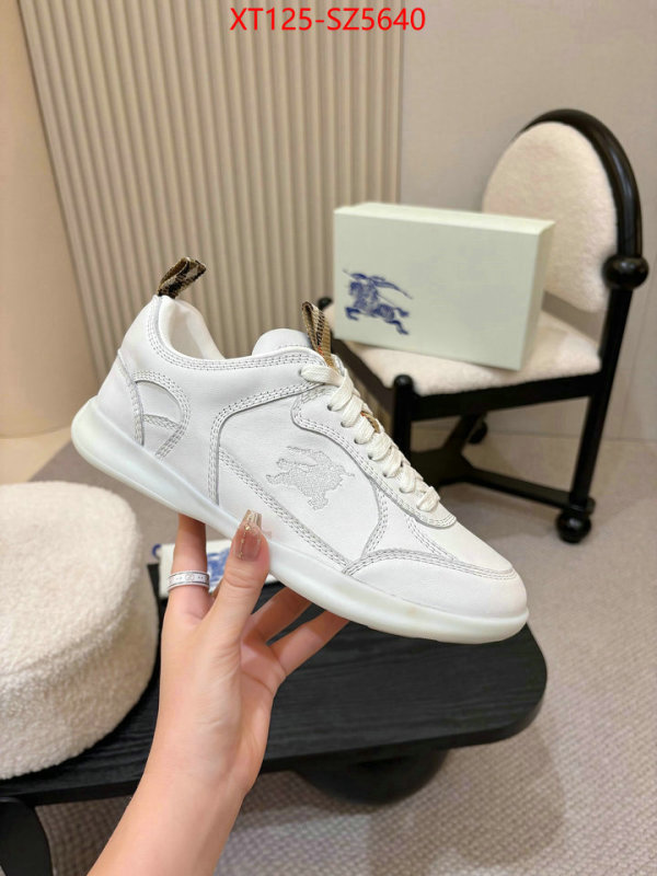 Men Shoes-Burberry 2024 aaaaa replica customize ID: SZ5641 $: 125USD