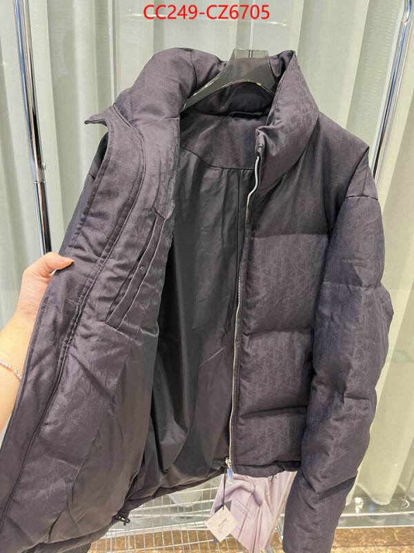 Down jacketMen-Dior high quality customize ID: CZ6705 $: 249USD
