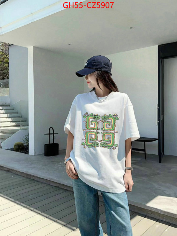 Clothing-Givenchy buy luxury 2024 ID: CZ5907 $: 55USD