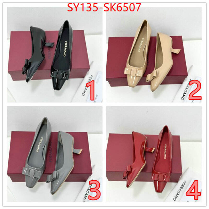 Women Shoes-Ferragamo fake aaaaa ID: SK6507 $: 135USD