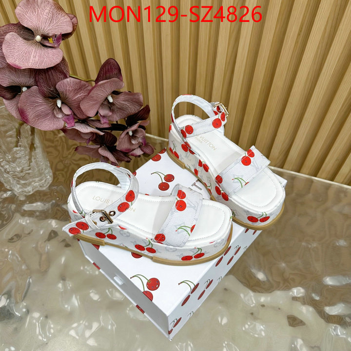 Women Shoes-LV buy replica ID: SZ4826 $: 129USD