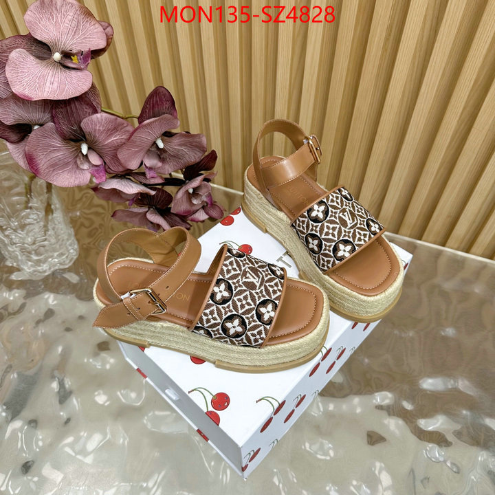Women Shoes-LV wholesale replica shop ID: SZ4828 $: 135USD