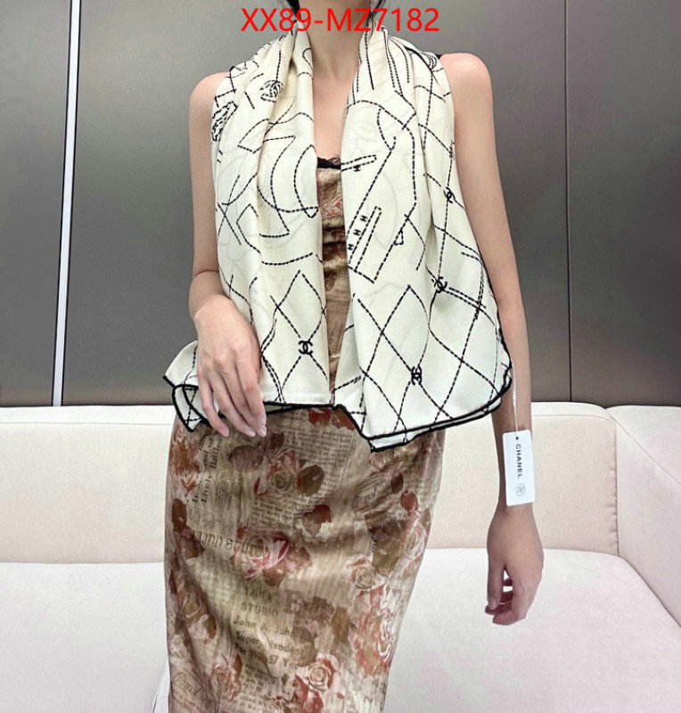 Scarf-Chanel shop cheap high quality 1:1 replica ID: MZ7182 $: 89USD