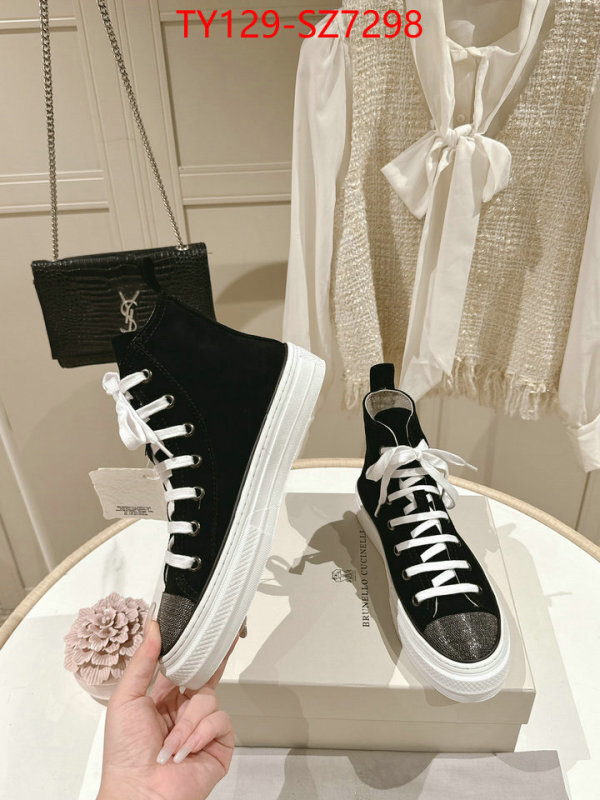 Women Shoes-Brunello cucinelli replica ID: SZ7298 $: 129USD