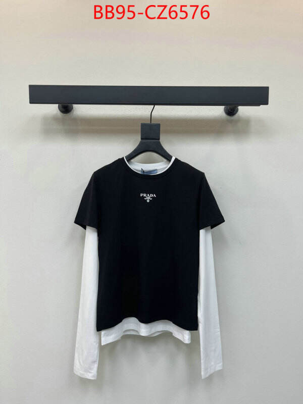 Clothing-Prada the best quality replica ID: CZ6576 $: 95USD