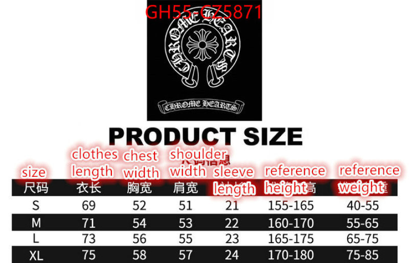 Clothing-Chrome Hearts every designer ID: CZ5871 $: 55USD