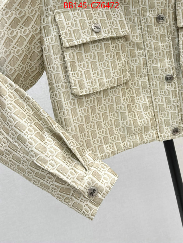 Clothing-Dior best designer replica ID: CZ6472 $: 145USD