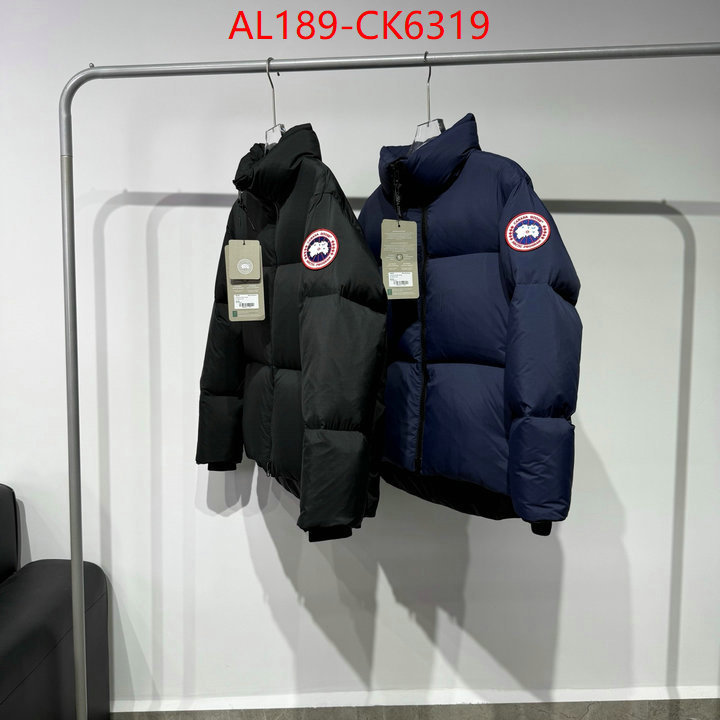 Down jacket Men-Canada Goose what is top quality replica ID: CK6319 $: 189USD