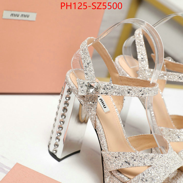 Women Shoes-Miu Miu wholesale designer shop ID: SZ5500 $: 125USD