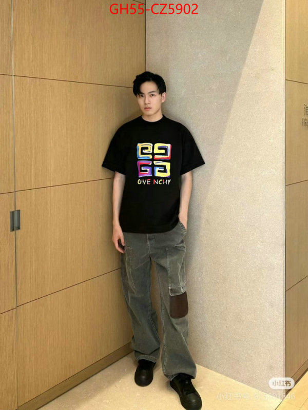 Clothing-Givenchy where to buy replicas ID: CZ5902 $: 55USD