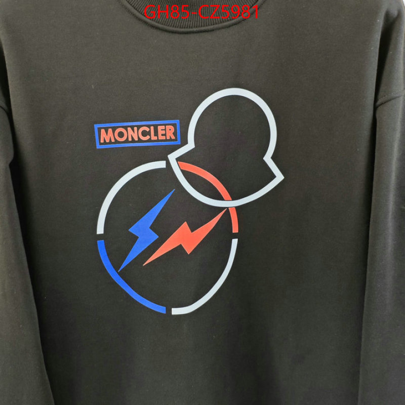 Clothing-Moncler aaaaa+ replica designer ID: CZ5981 $: 85USD
