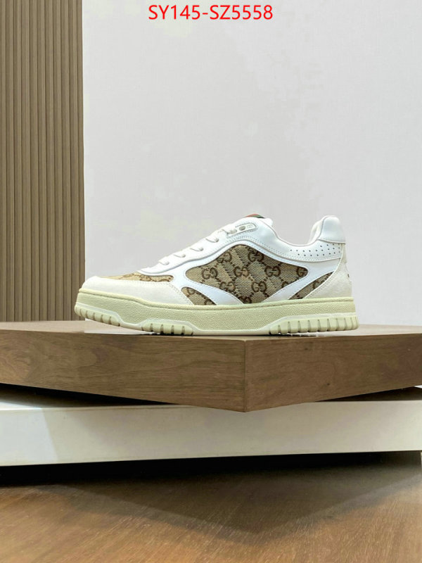 Men Shoes-Gucci what is a 1:1 replica ID: SZ5558 $: 145USD