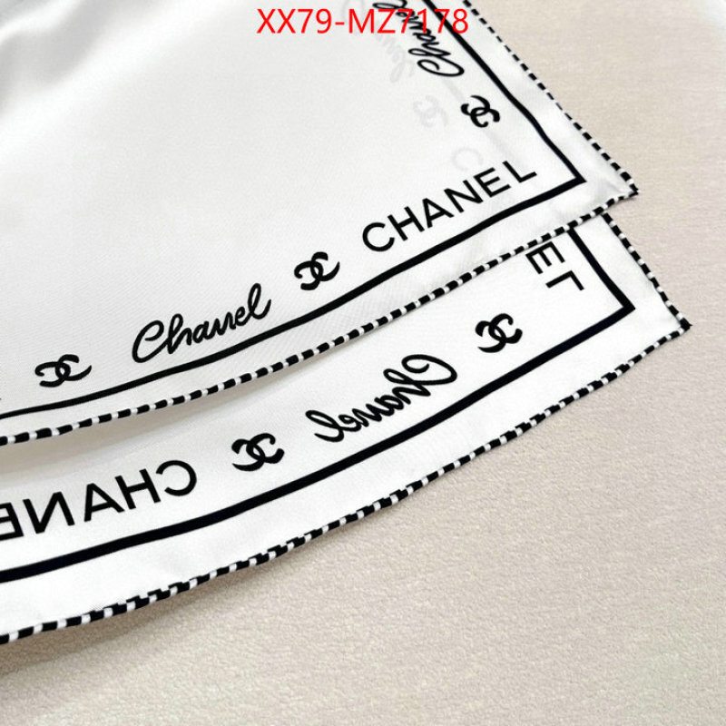 Scarf-Chanel the highest quality fake ID: MZ7178 $: 79USD